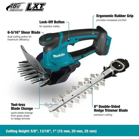 Tesoura P/grama Dum604zx Bateria Lxt 18v - Makita