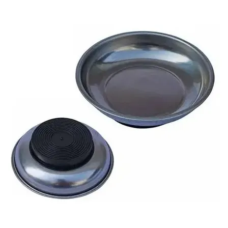Bandeja Magnética Redonda Bestfer Para Porcas E Parafusos Com Imã Forte