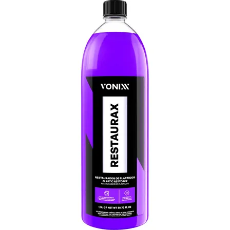 Restaurax 1,5 Litros Restaurador De Plásticos Automotivo Vonixx