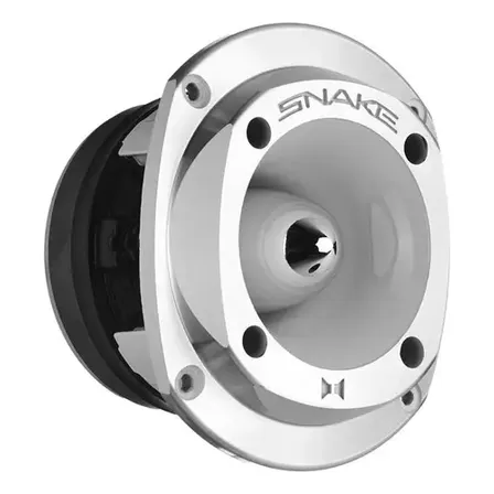 Super Tweeter Snake Sk400 150w Rms 8 Ohms Prateado Alumínio Carro