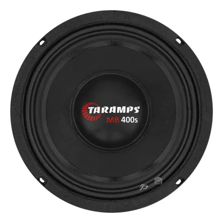 Alto-falante Woofer Taramps Mb 400s 200w Rms De 6 Para Som Automotivo Preto