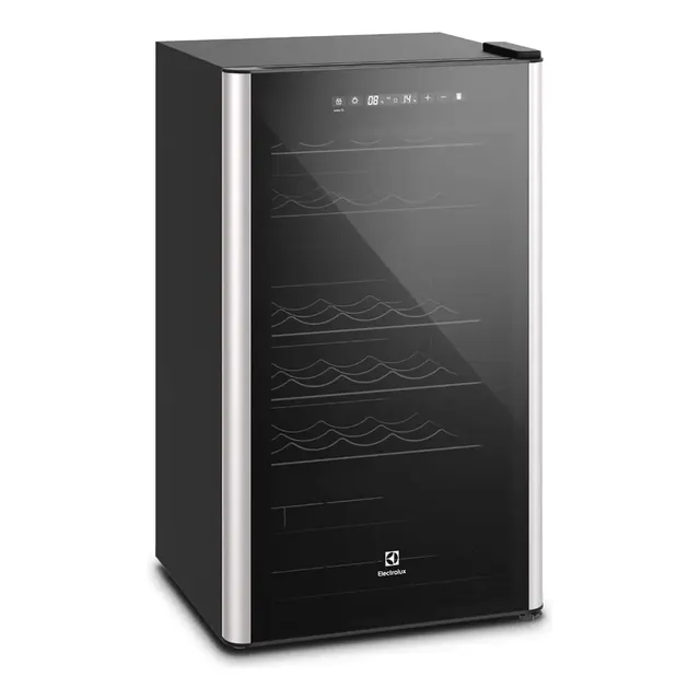 Adega Electrolux Preta 29 Garrafas com Duas Zonas de Temperatura e Painel Digital WDF29
