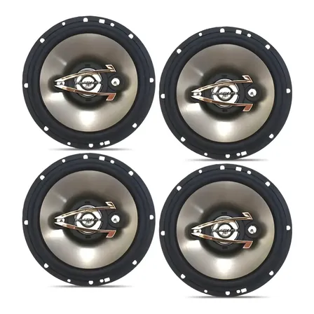 Alto-Falante Quadriaxial 6" Hurricane QR6 80W RMS Carro