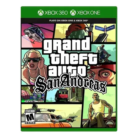 Grand Theft Auto: San Andreas Rockstar Games Xbox One E Xbox 360 Físico