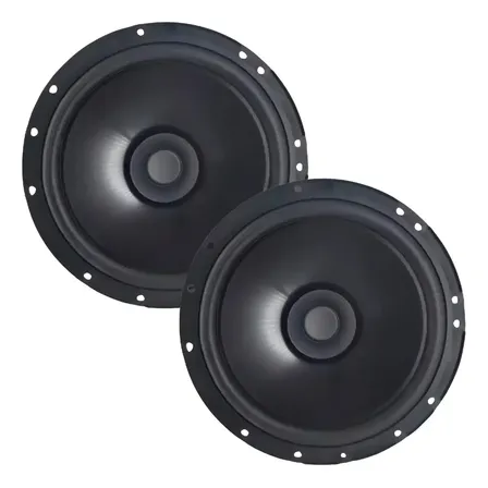 Par Alto Falante Automotivo Bomber Montadoras 6 Pol - 110w Rms Cor Preto