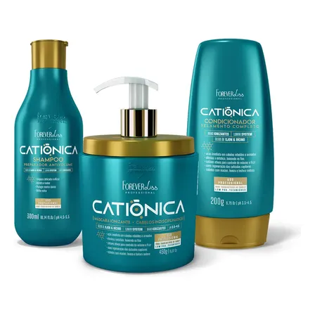 Kit Ionizante Catiônica Completa Forever Liss