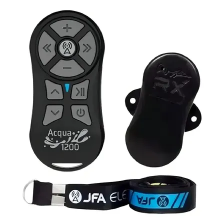 Controle Longa Distância Jfa Acqua 1200 Resistente A Água Preto