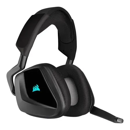 Headset Gamer Corsair Void Elite Wireless Rgb Surround 7.1 Preto
