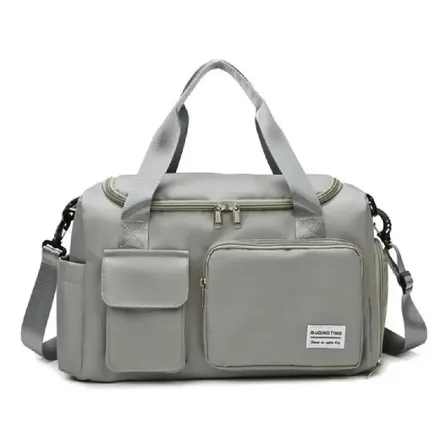 Bolsa Mala De Mao 10kg Feminina Masculino De Bordo Viagem Cor Cinza