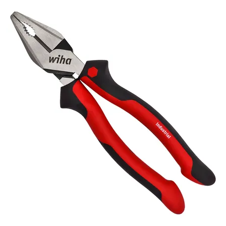 Alicate Universal 8'' Wiha 30907 Heavy Duty Preto Vermelho