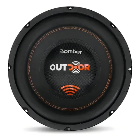 Subwoofer Alto Falante Som Carro 10 Pol 300w Rms 4 Ohms Cor Preto