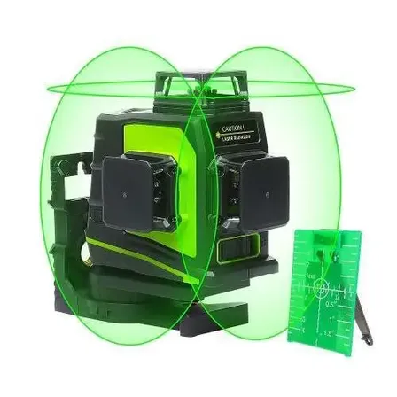 Nível A Laser Huepar Gf360g 12 Linhas Verdes 3 X 360 Autonivelante 45 Metros