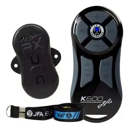 Controle Longa Distância JFA K600 600m Universal Preto Cinza