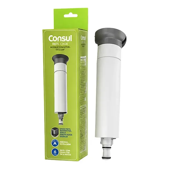 Refil Filtro Consul Cix08ax Para Purificador De Água Cpb33