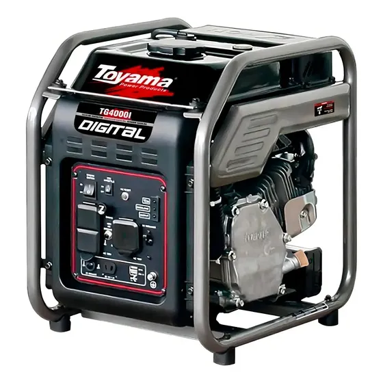 Gerador Gasolina Inverter Toyama 4.0 Kva Monofásico Tg4000i 240v
