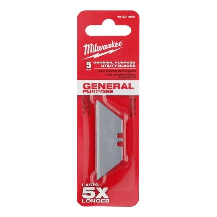 Lâmina Trapezoidal Milwaukee: Pack com 5 Lâminas de Reposição