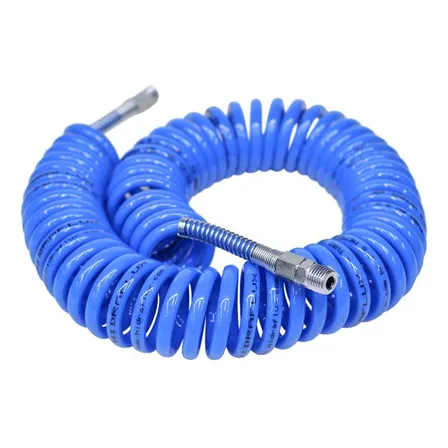 Mangueira Pu 10m Espiral Hidraflux Epu T 60100-az Azul