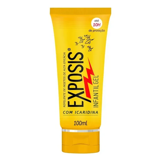 Repelente Infantil Exposis Gel com Icaridina Gel 100ml