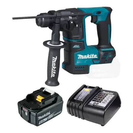 Martelete Makita Dhr171z Bateria E Carregador Cor Azul