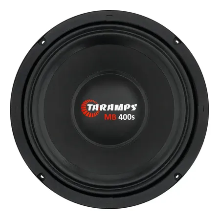Woofer Taramps Mb 400s De 8 Para Medio Grave 200w Rms E 400w Musical Preto
