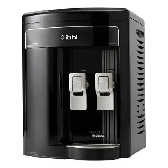 Purificador De Água Exclusive Fr600 por compressor Preto Ibbl