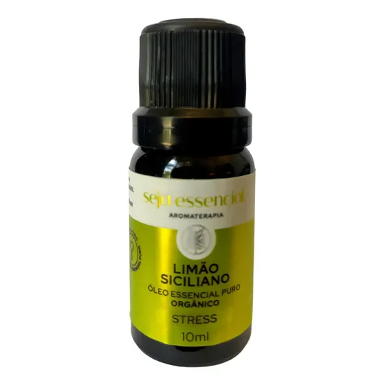 Óleo Essencial de Limão Siciliano Seja Essencial. 10 mL 100% Puro