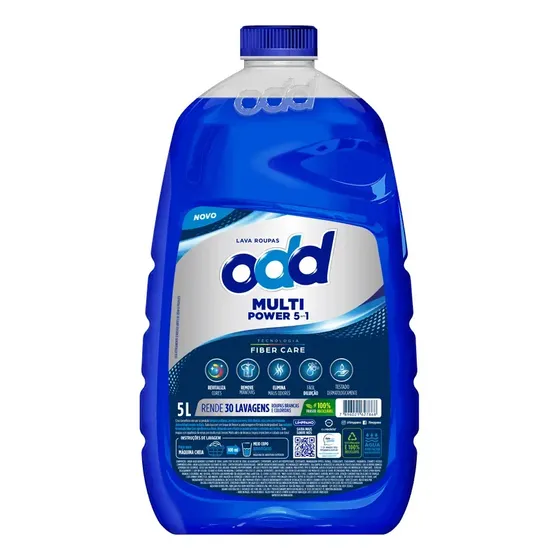 Lava Roupas Liquido Odd 5 Litros Limppano Multi Power