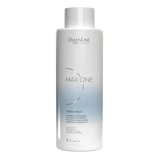 Escova Progressiva Orgânica Max One Diannline Sem Formol 1 Litro