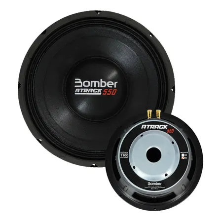 Alto Falante Bomber Woofer 12 Polegadas Atrack 550w Rms Cor 8 Ohms