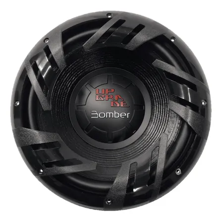Subwoofer Bomber Upgrade 12 C/ 350w Rms 4 Ohms Up Grade Cor Preto Preto
