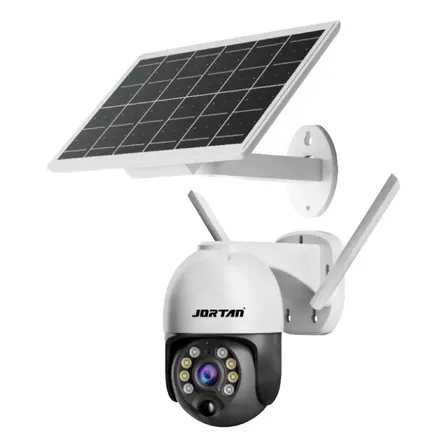Câmera De Segurança Vigilância Prova D'água Solar Wifi Ip Cor Branco