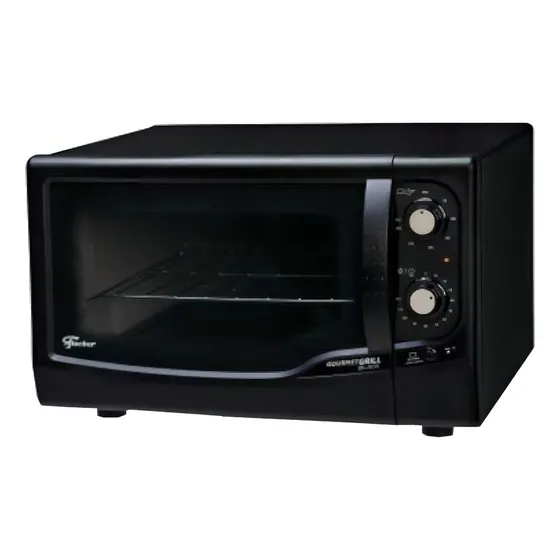 Forno Elétrico Fischer Gourmet Grill Bancada 44L Preto