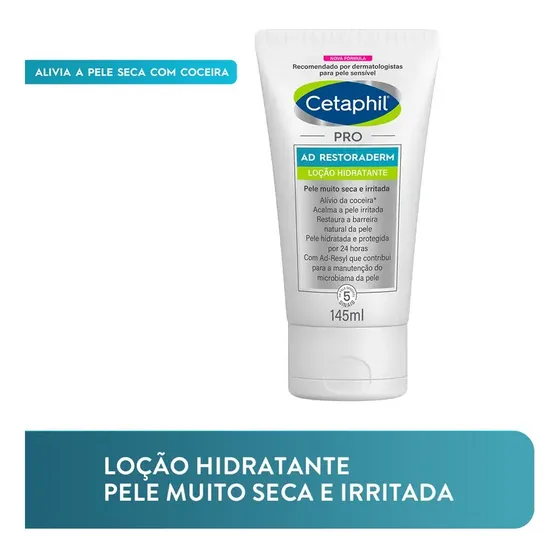 Cetaphil Pro Ad Restoraderm Loção Hidratante 145ml Neutra