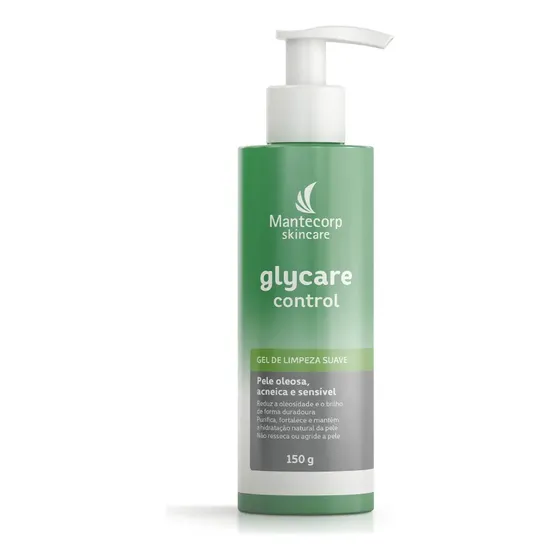 Gel De Limpeza Glycare Control 150g Mantecorp Todo Tipo De Pele Dia/noite