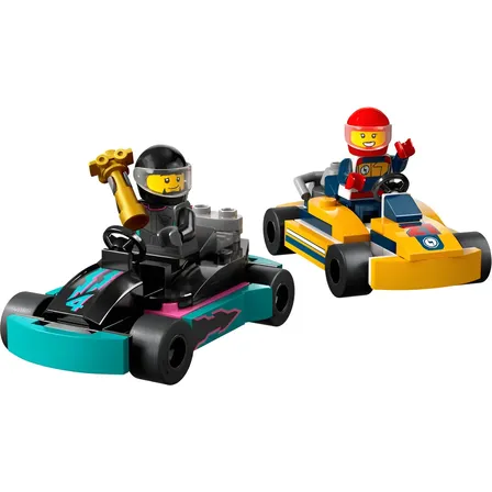 Lego City Karts E Pilotos De Corrida 60400 Quantidade de peças 99