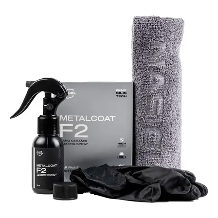 Vitrificador De Pintura Metalcoat F2 Nasiol Coating Cerâmico | Alto Poder De Repelência | Pode Ser Aplicado Em Pinturas Recentes | Todas As Superfícies