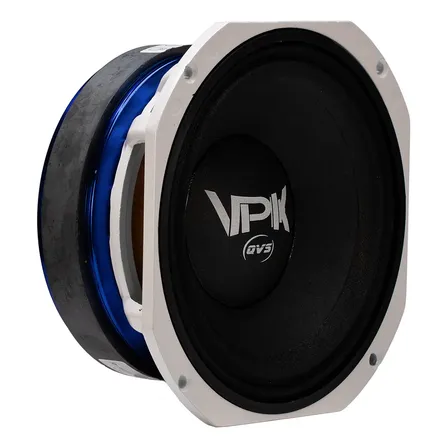 Alto Falante Qvs 8 Polegadas 55 Vpk 8 Ohms 400 Rms Medio Grave Branco
