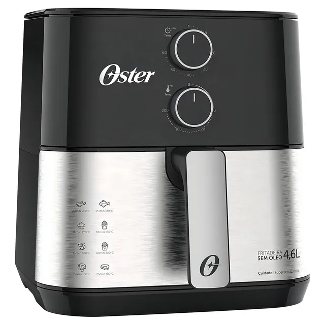 Fritadeira Sem Óleo Ofrt520 4,6 Litros Oster