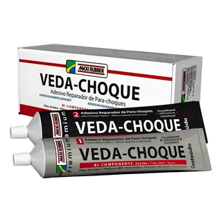 Cola Reparador De Plastico Solda Plastica Adesiva Veda-Choque 150g - Maxi Rubber