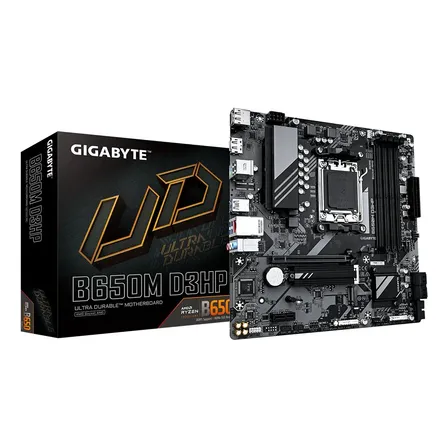 Placa-mãe Do Computador Gigabyte Ultra Durable B650m D3hp - Preto