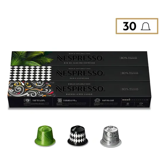 Nespresso Cápsulas De Café Nespresso World Explorations
