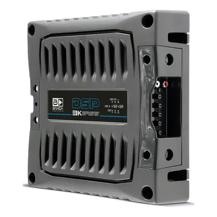 Módulo Amplificador Banda Dsp Bass 3k 3000w 1 Ohm Limiter Preto