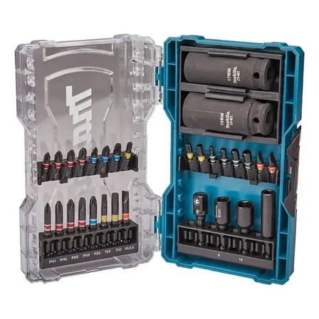 Makita E-07060 Porta Bit + Acessorios 30 Peças