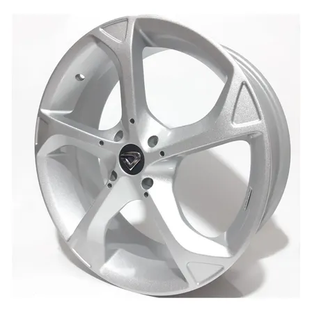 Rodas Aro 17 4x100 Tala 6 Advance Volcano / Jogo 4 Rodas Cor Prata 4x100