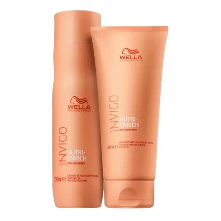 Kit Shampoo E Condicionador Wella Professionals Invigo Nutri-enrich Duo (2 Produtos)