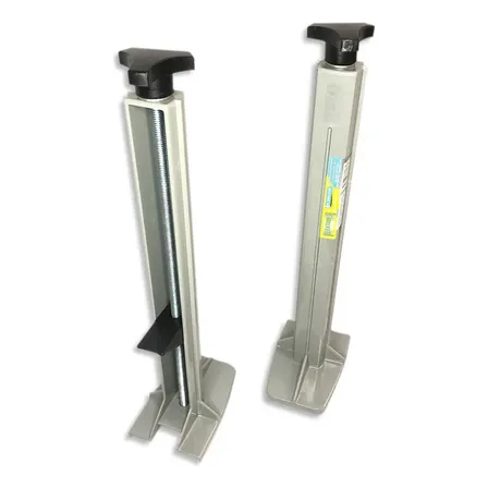 Suporte Para Régua Flextools Clips Niveladores Cinza 30cm 2 Un