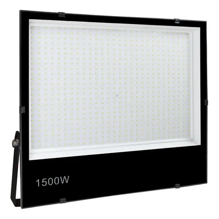 Refletor Led Super Potente 1500w Holofote Bivolt Ip66 6500k Branca Fria Ry Preto Branco-frio
