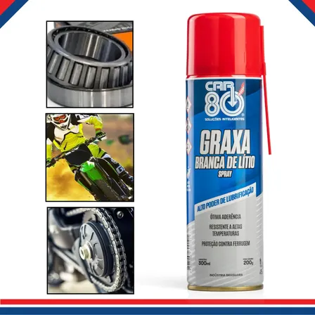 Car 80 Graxa Branca 300ml