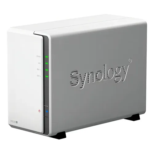 Servidor Nas Synology Diskstation Ds220j Com 2 Baias