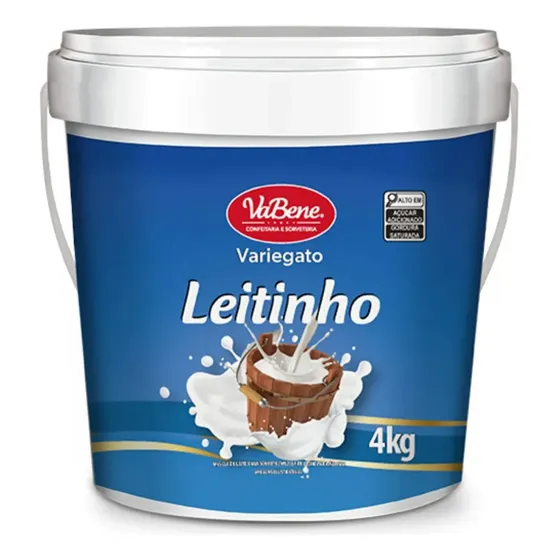 Vabene Mescla Para Sorvete Leitinho 4kg